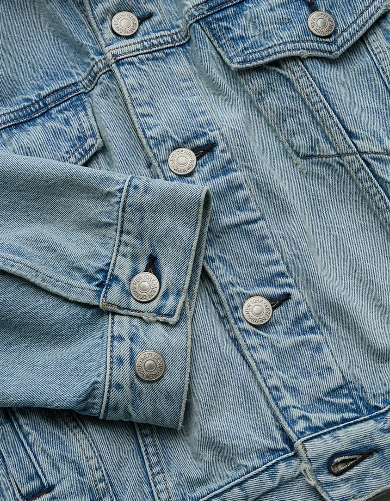 AE77 Premium Oversized Denim Jacket