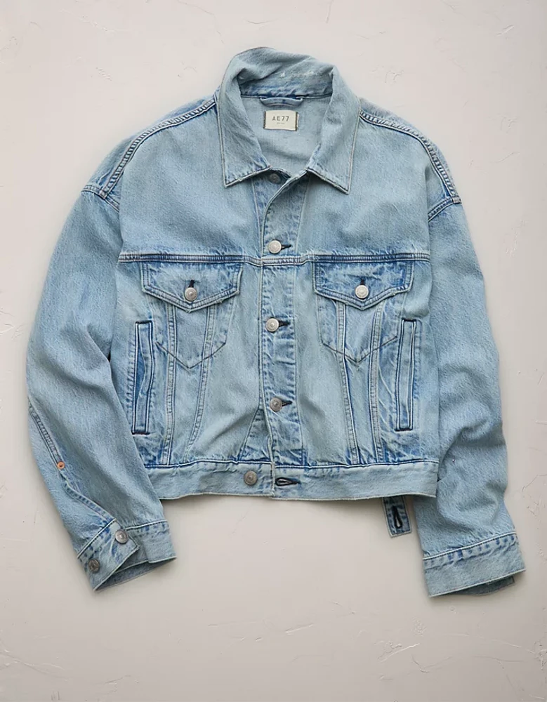 AE77 Premium Oversized Denim Jacket