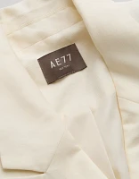 AE77 Premium Linen-Silk Blend Double-Breasted Blazer