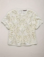 AE77 Premium Lace T-Shirt