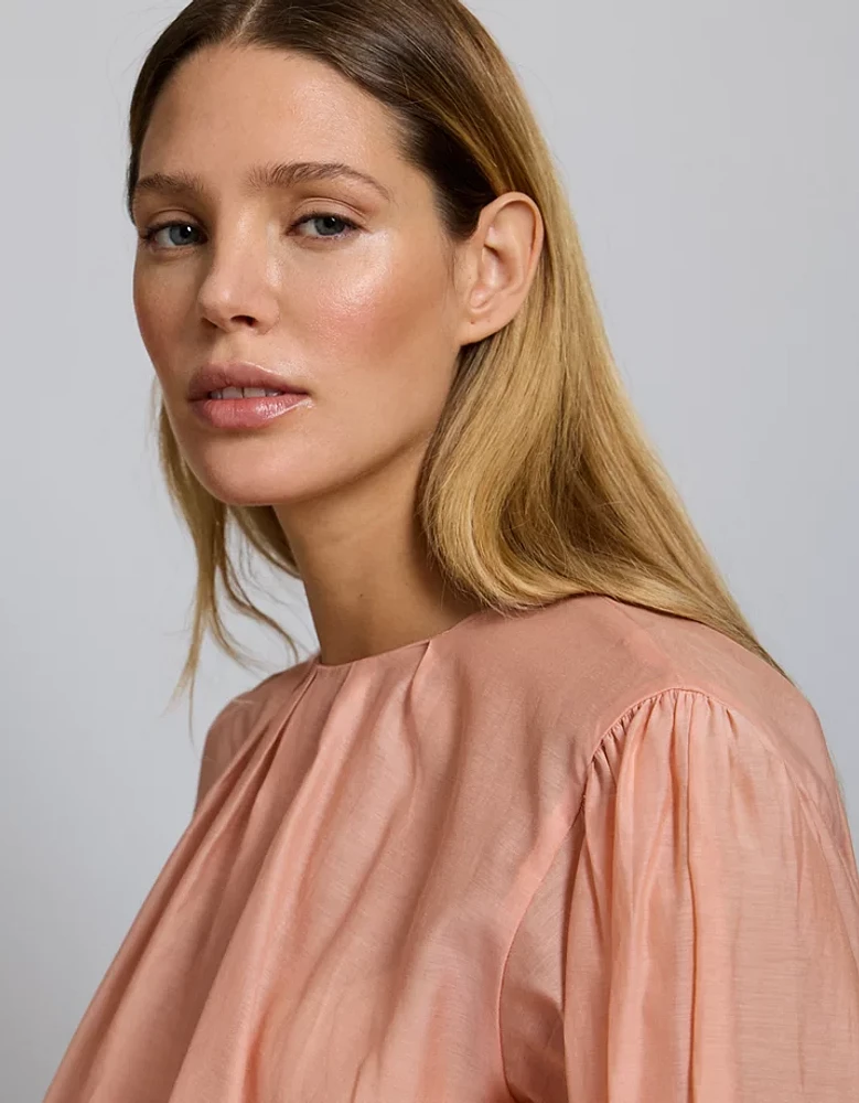 AE77 Premium Bubble Blouse