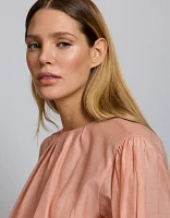 AE77 Premium Bubble Blouse