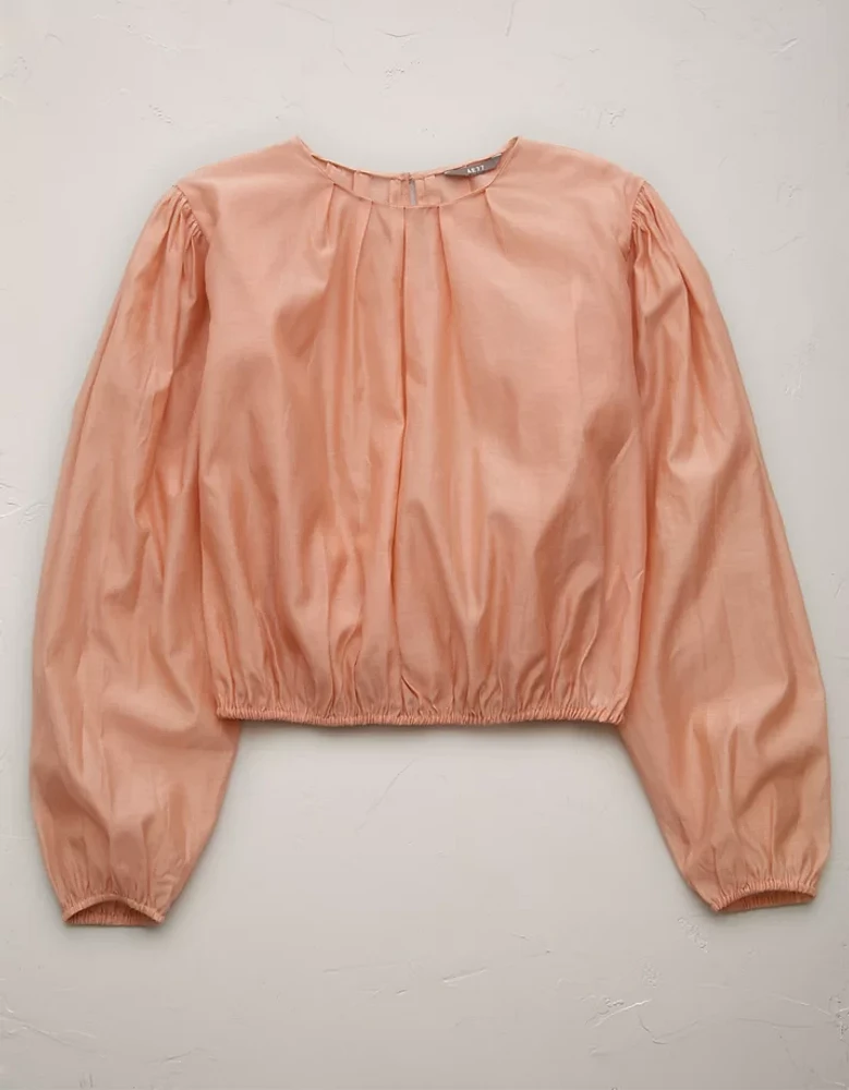 AE77 Premium Bubble Blouse