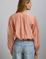 AE77 Premium Bubble Blouse
