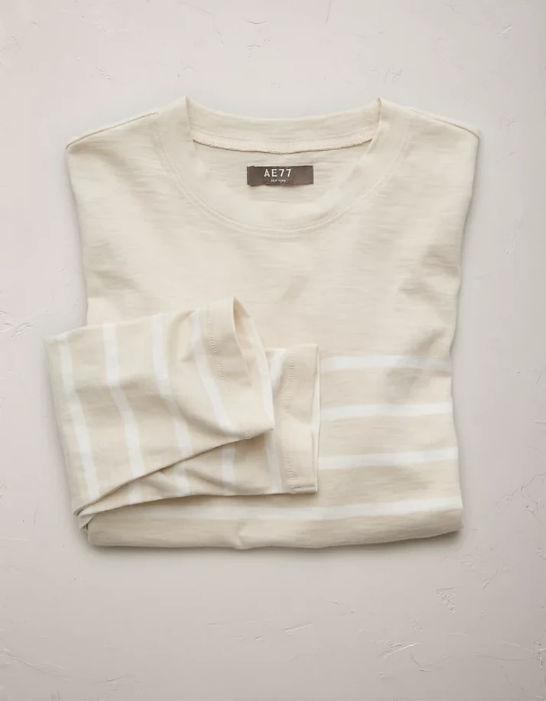 AE77 Premium Boxy Long-Sleeve T-Shirt