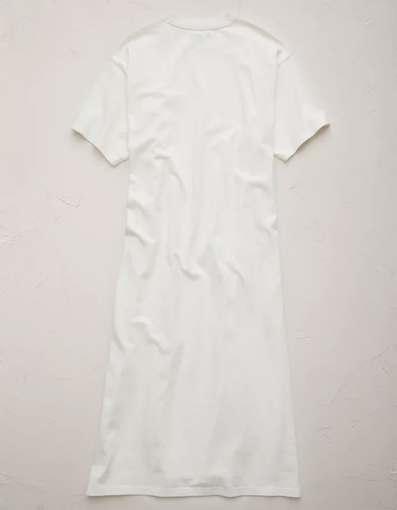 Robe mi-longue t-shirt haut de gamme AE77