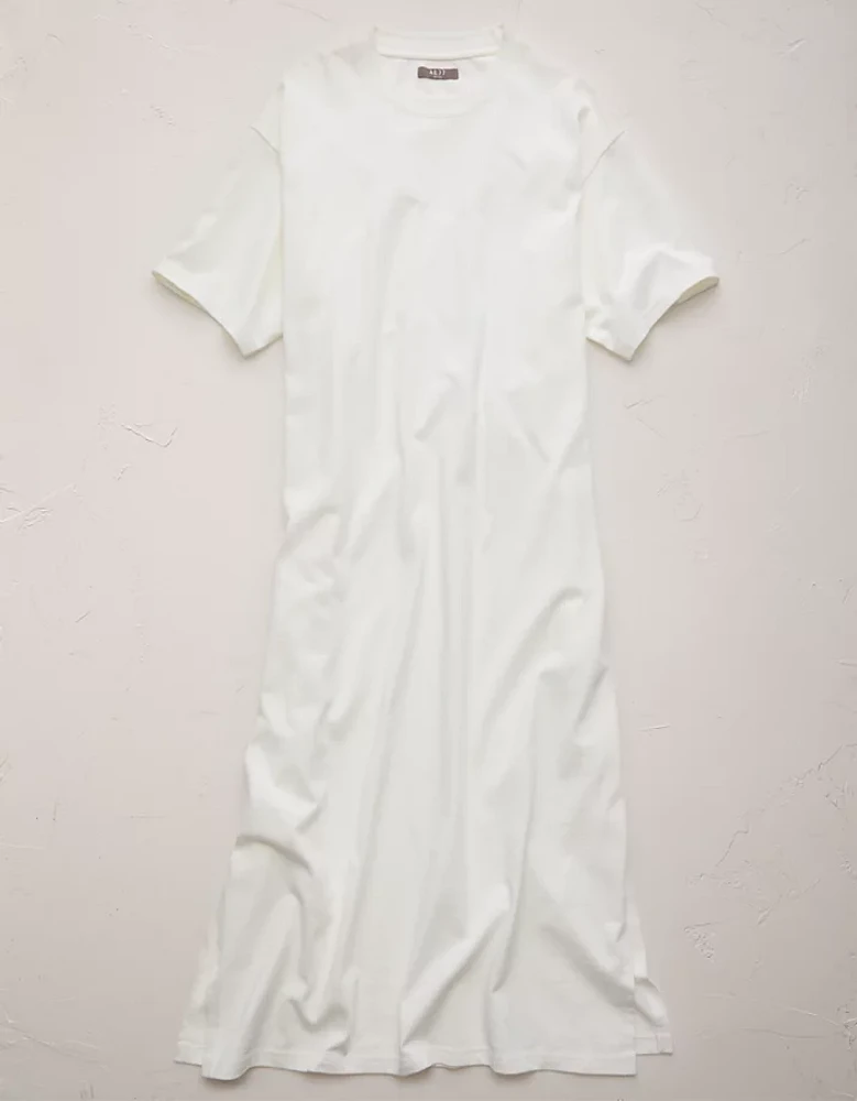 Robe mi-longue t-shirt haut de gamme AE77
