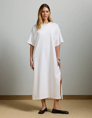 Robe mi-longue t-shirt haut de gamme AE77