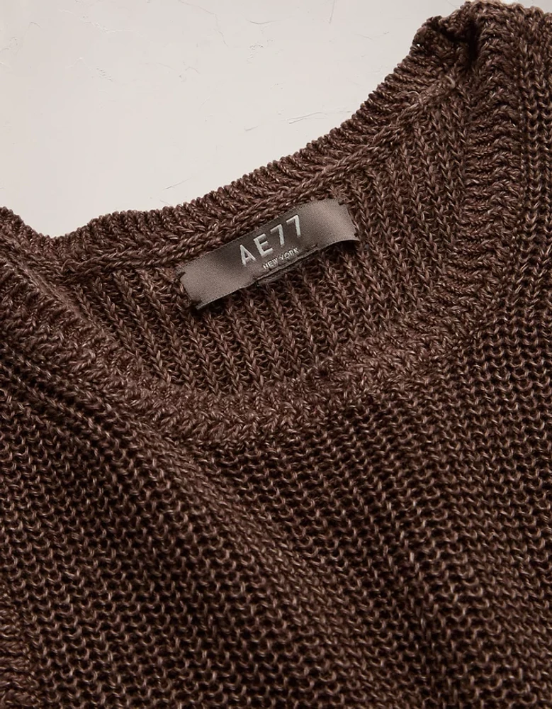 Débardeur en tricot de lin haut gamme AE77