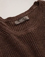 Débardeur en tricot de lin haut gamme AE77