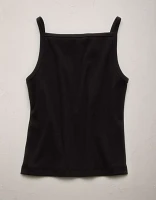 AE77 Premium Straight Neck Tank Top