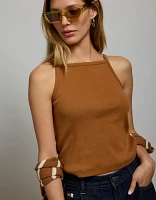 AE77 Premium Straight Neck Tank Top