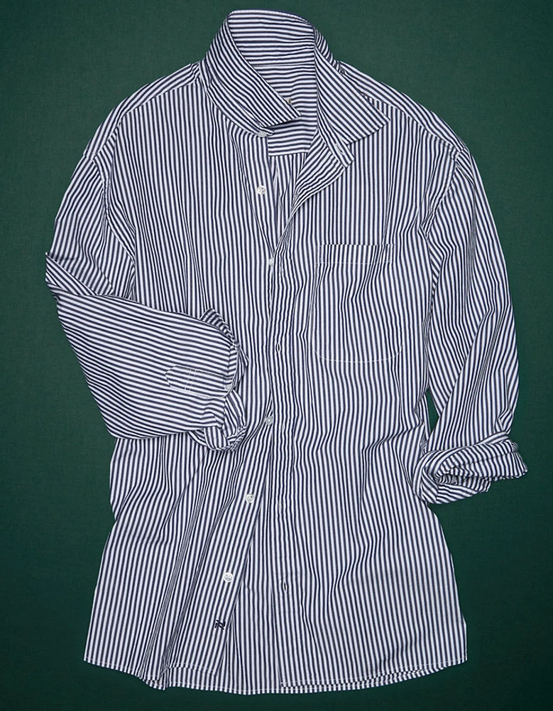 Chemisier petit ami en popeline haute de gamme AE77