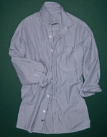 Chemisier petit ami en popeline haute de gamme AE77