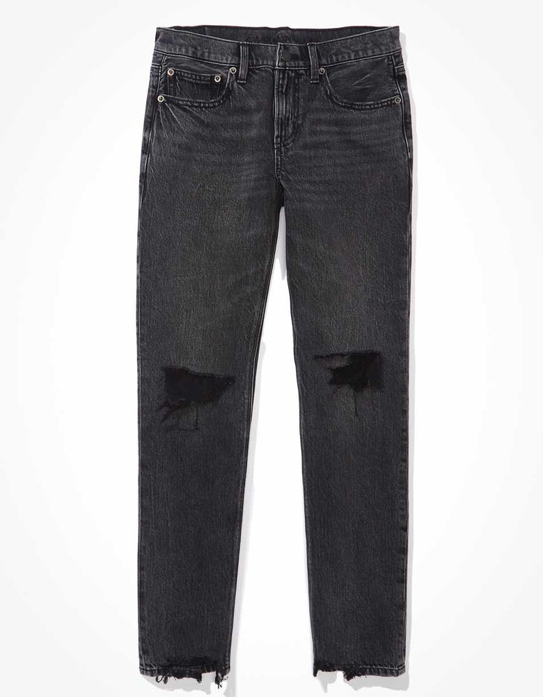 AE Ripped Low-Rise '90s Straight Jean