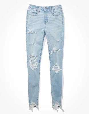 AE Ne(x)t Level Ripped Curvy High-Waisted Jegging