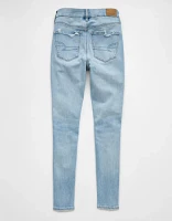 Jegging en rondeur à taille haute déchiré Next Level AE