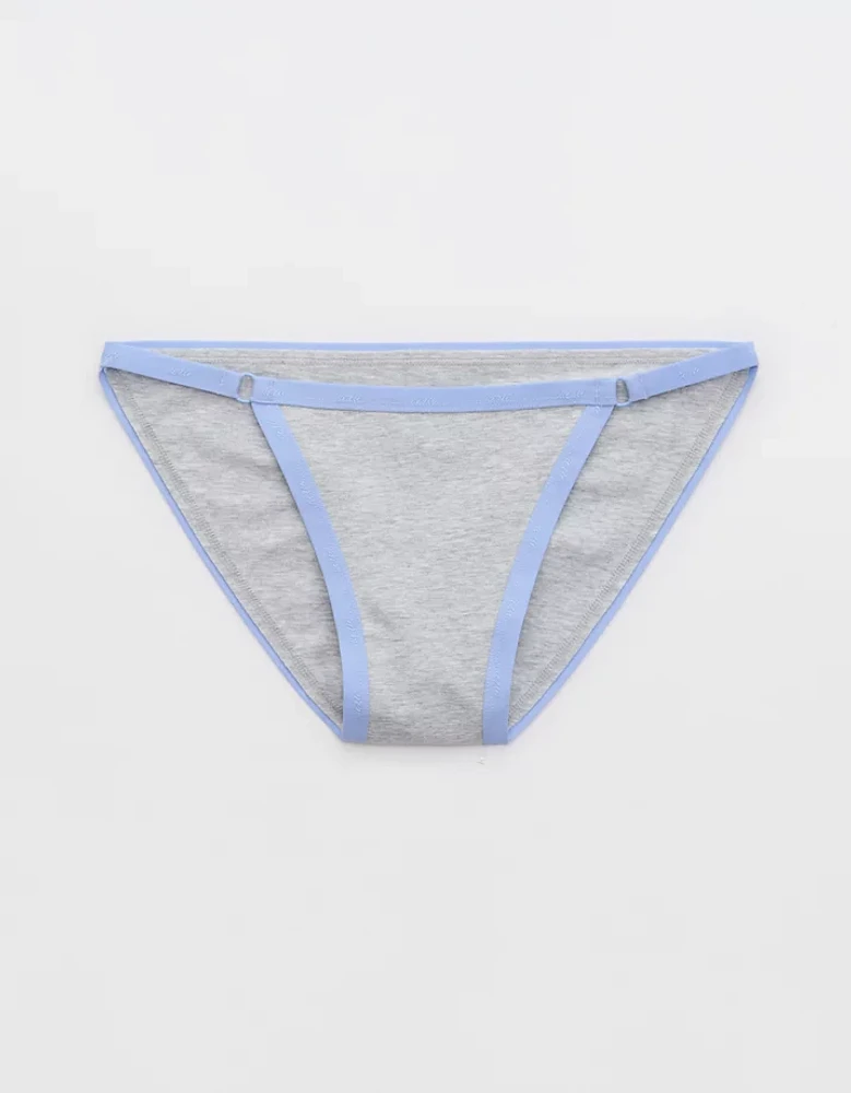 Superchill Logo String Cotton Bikini Underwear