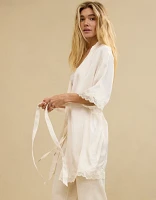 Aerie Off-Duty Satin Robe