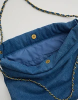 Aerie Quilted Denim Bag