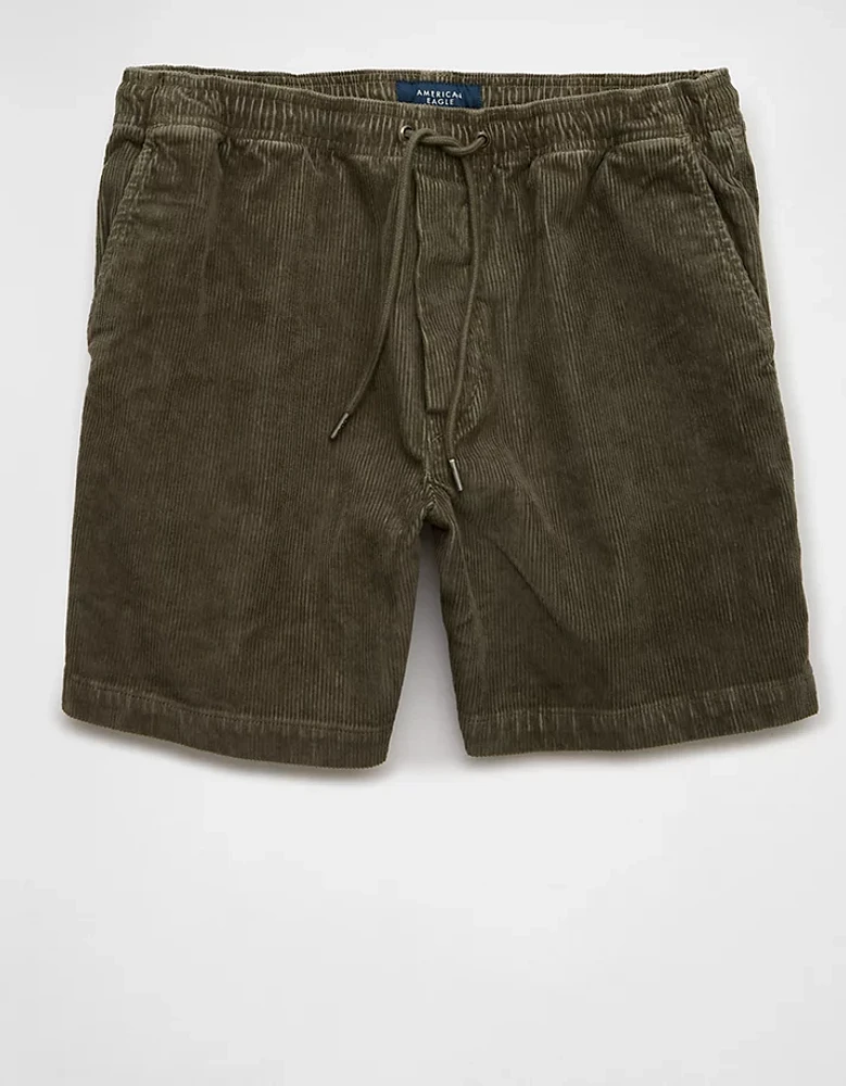 AE Flex 7" Corduroy Lived-In Trekker Short