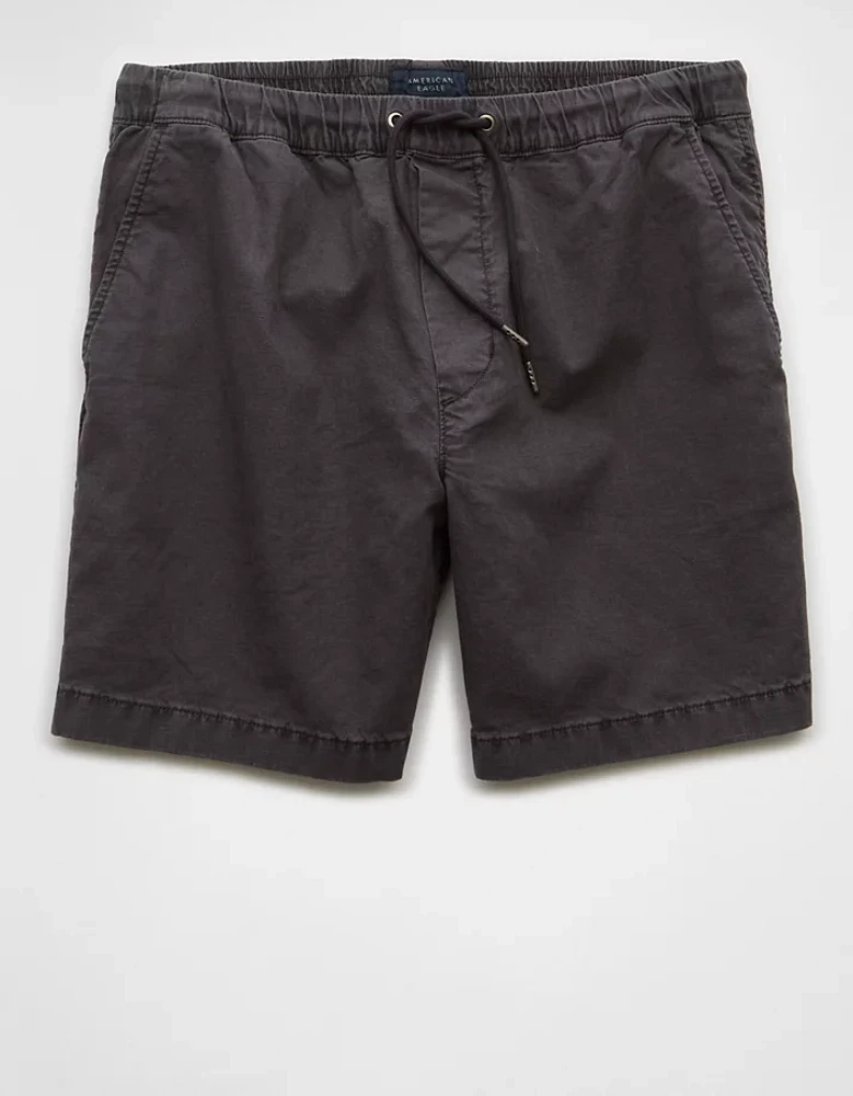 AE Flex 7" Linen-Blend Trekker Short