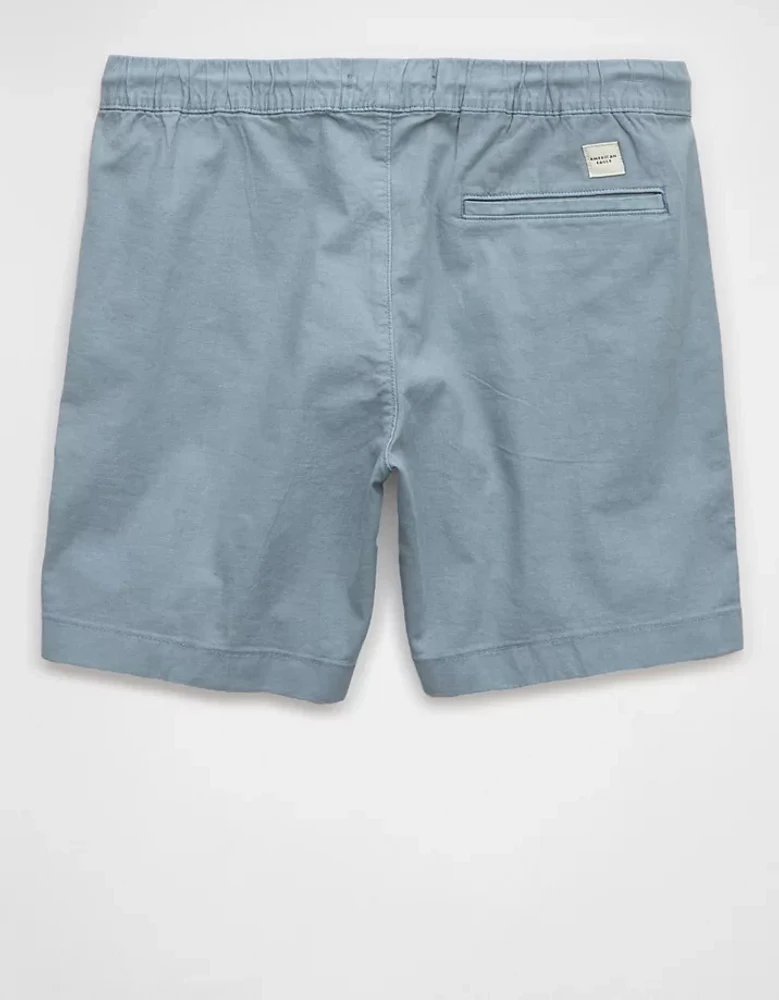 AE 7" Flex Linen-Blend Trekker Short
