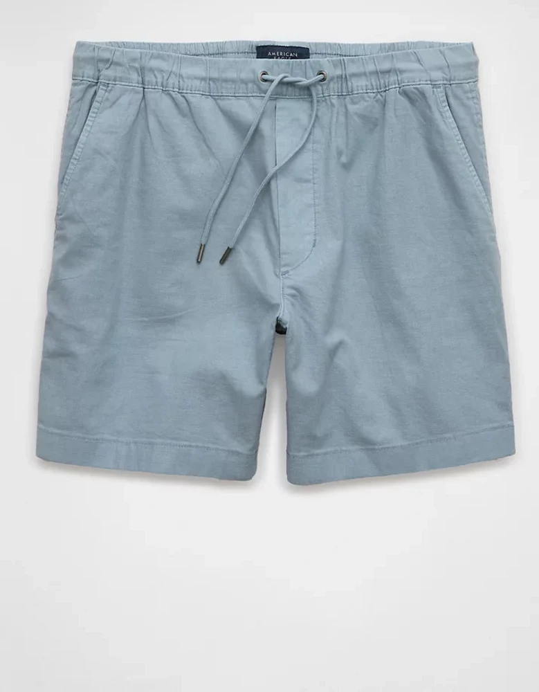 AE 7" Flex Linen-Blend Trekker Short
