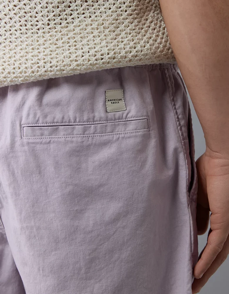 AE 7" Flex Linen-Blend Trekker Short