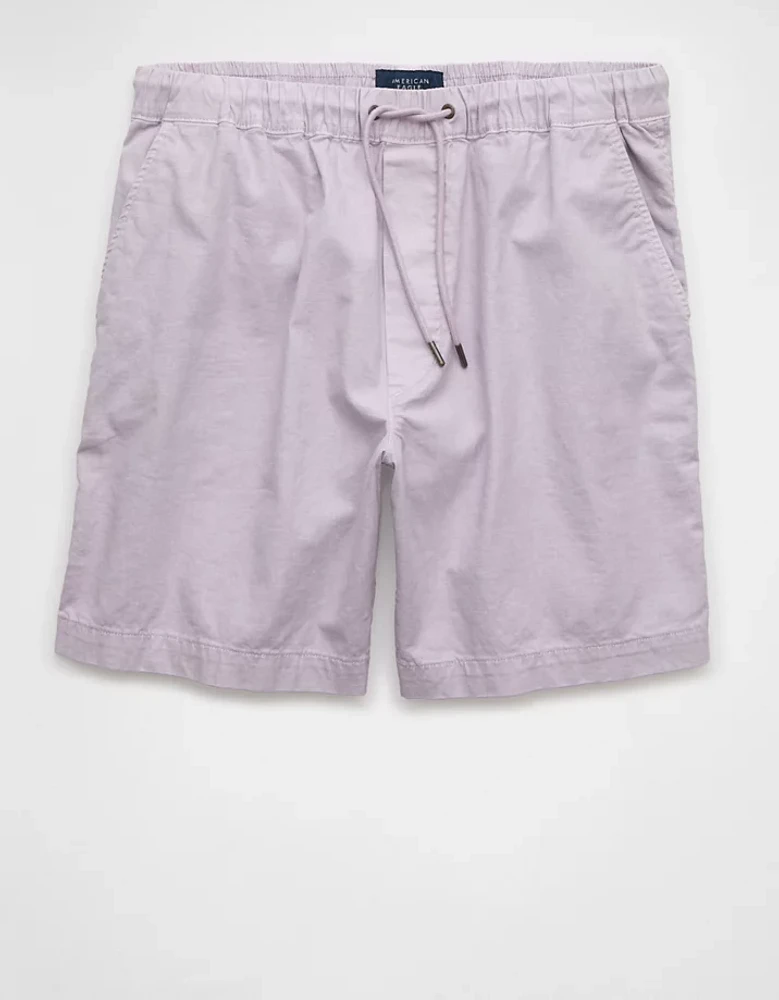 AE 7" Flex Linen-Blend Trekker Short