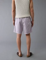 AE 7" Flex Linen-Blend Trekker Short