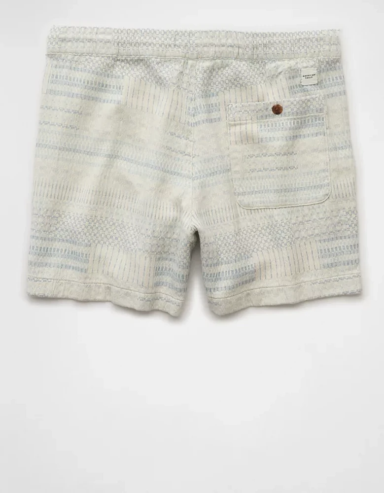 Short Trekker rayé texturé de 5 po AE