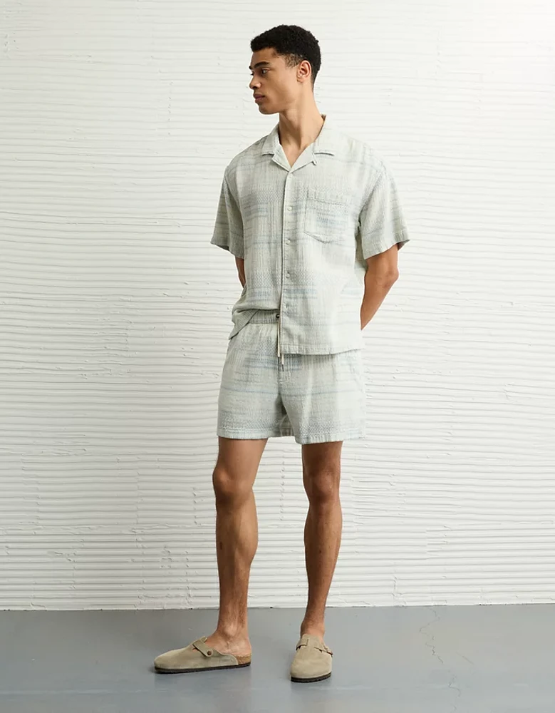 Short Trekker rayé texturé de 5 po AE