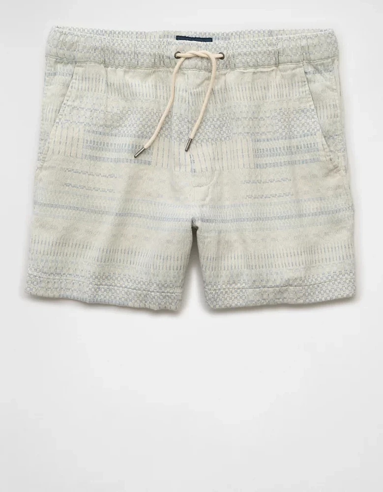 Short Trekker rayé texturé de 5 po AE