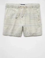 Short Trekker rayé texturé de 5 po AE