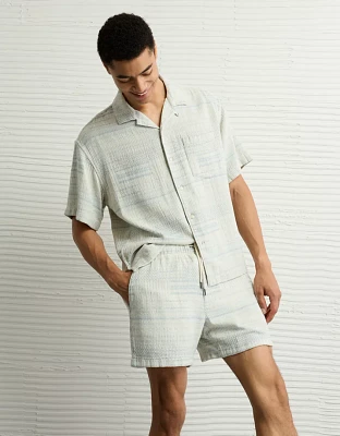 Short Trekker rayé texturé de 5 po AE
