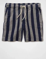 Short Trekker rayé texturé de 7 po AE
