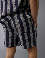 Short Trekker rayé texturé de 7 po AE