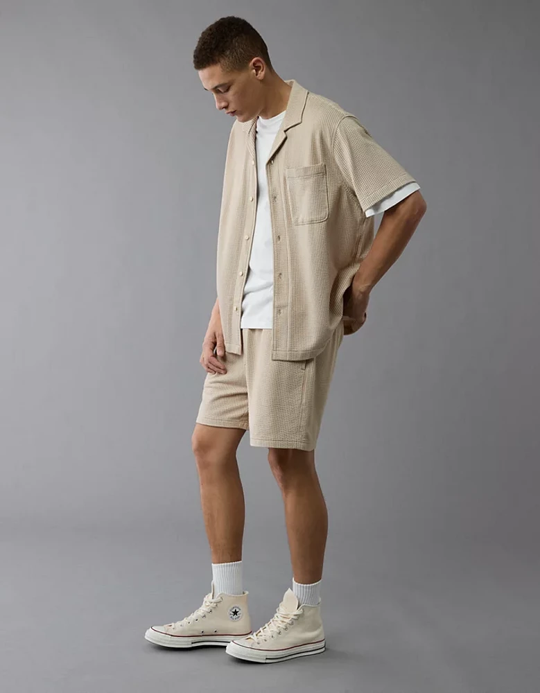 Short Trekker en tricot rayé Flex de 5 po AE