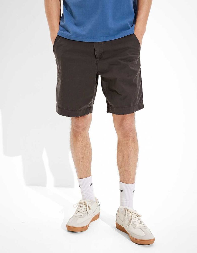 AE Flex 9" Lived-In Khaki Short