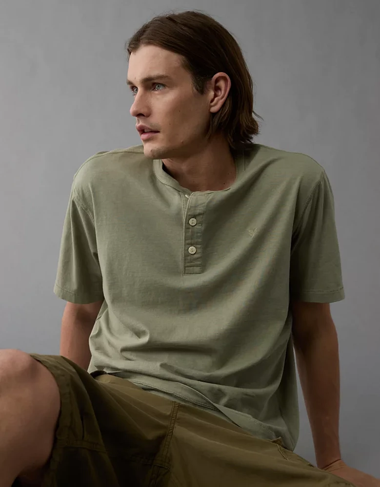 AE Lived-In Henley T-Shirt