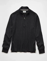 AE Long-Sleeve Quarter-Zip Thermal T-Shirt