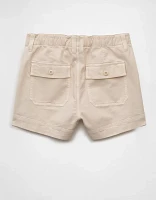 Short utilitaire décontracté à taille très haute extensible AE