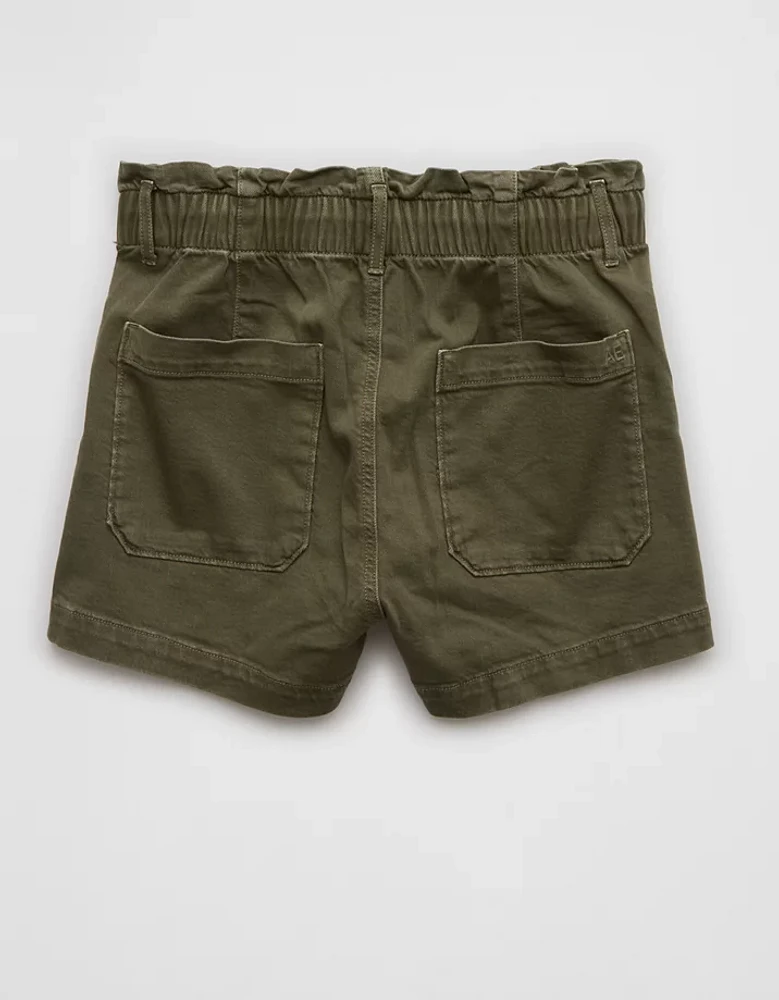 AE Dreamy Drape Stretch Paperbag Mom Short