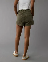 AE Dreamy Drape Stretch Paperbag Mom Short