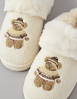 AE Shearling Scuff Slipper