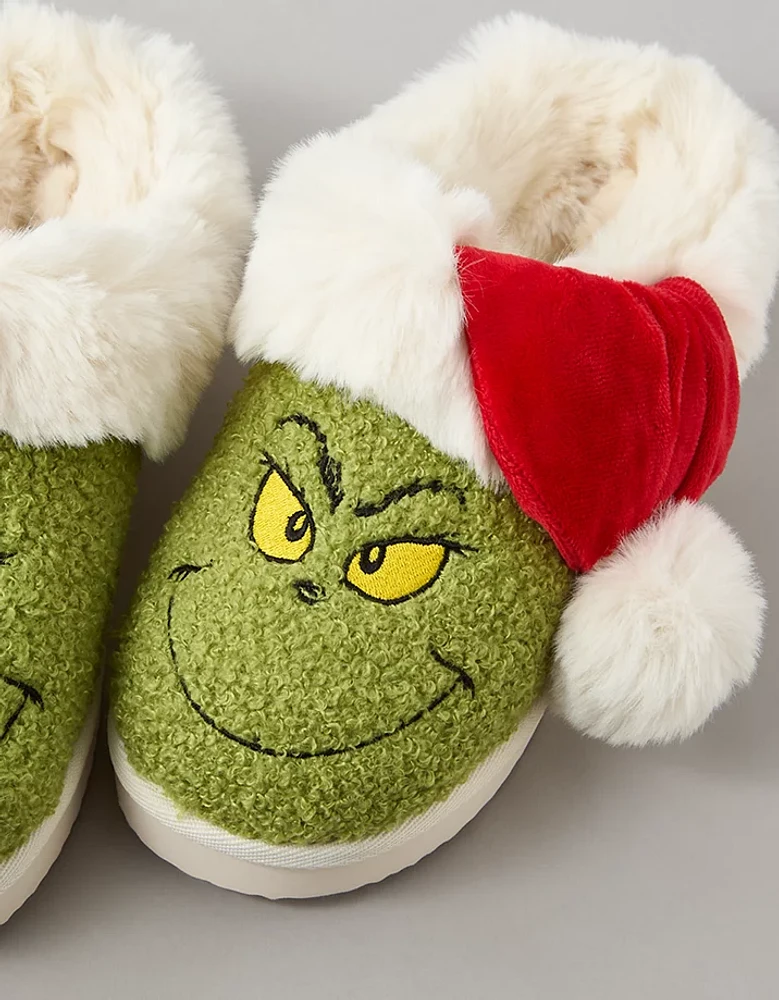 AE Grinch Scuff Slipper