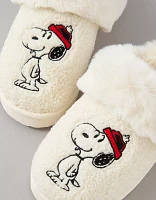 AE Snoopy Winter Scuff Slipper