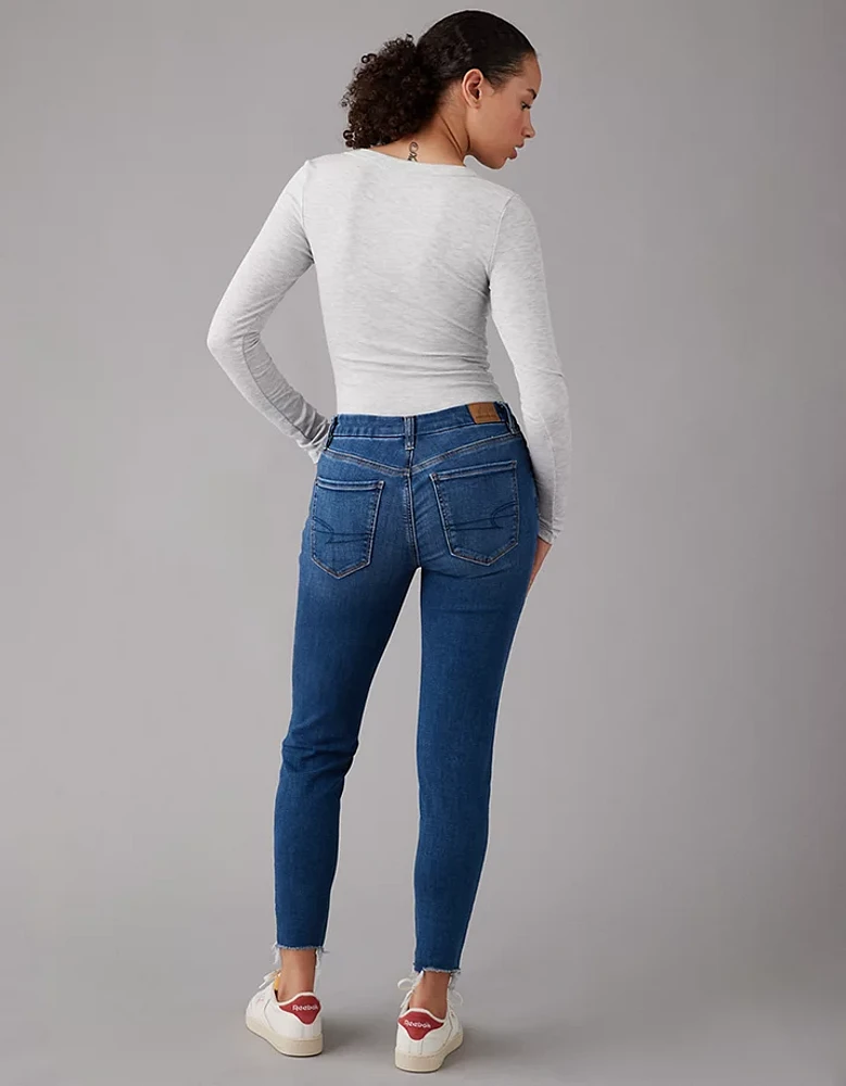 Jegging court incurvé à taille haute Next Level AE