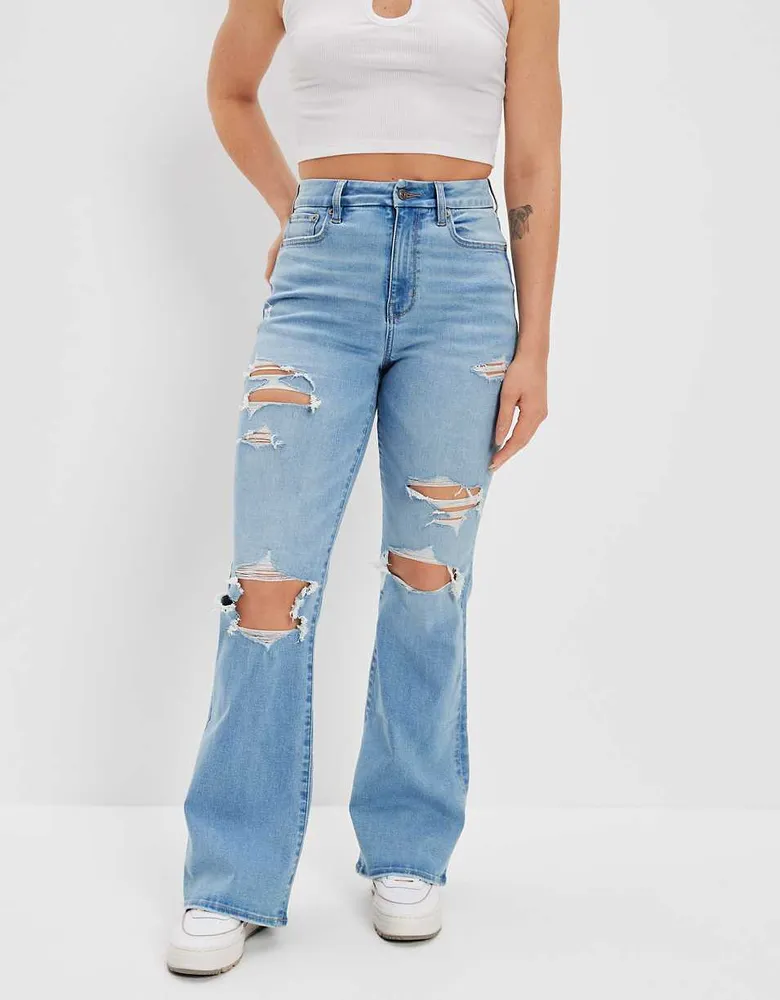 American Eagle flare jeans Size 8 - $30 - From Rose